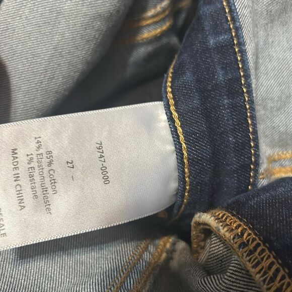 Levi’s women’s 27 revelry shaping overalls zipper front - Picture 5 of 5